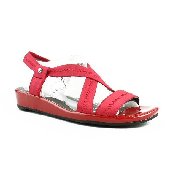 lifestride red sandals