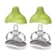 preview thumbnail 1 of 4, Twist Active Latch Nipple - Slow, 2 Pack - Green Green