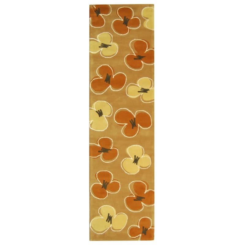 SAFAVIEH Handmade Soho Sarai Daisy N.Z. Wool Rug