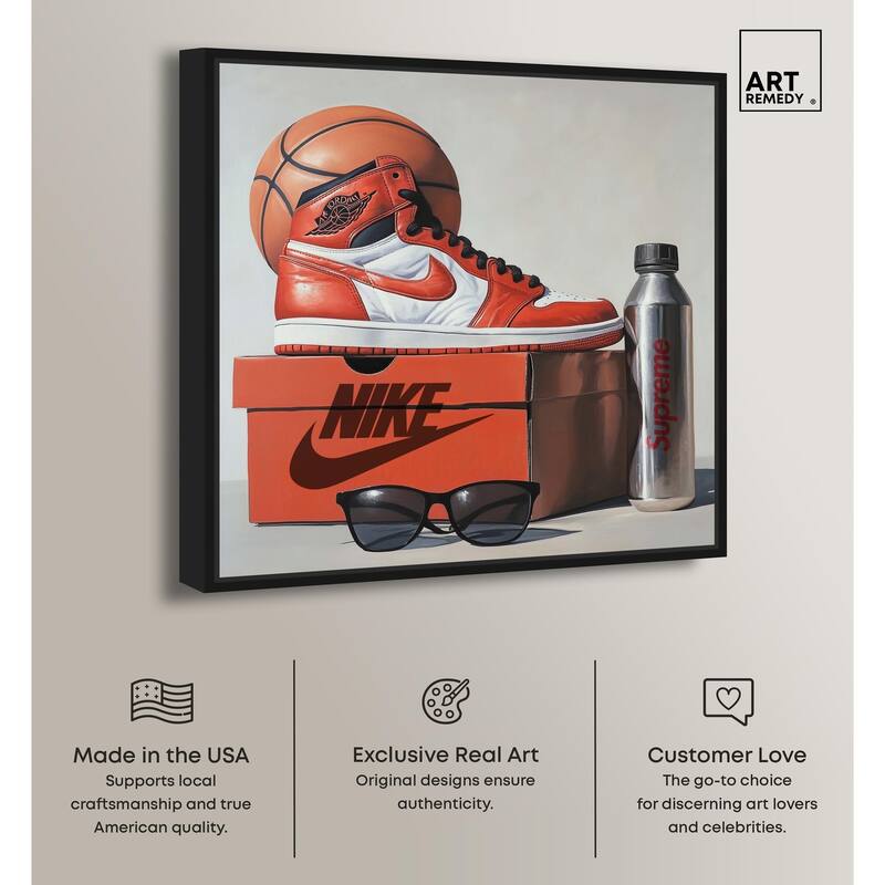 Basketball Practice Canvas by Art Remedy