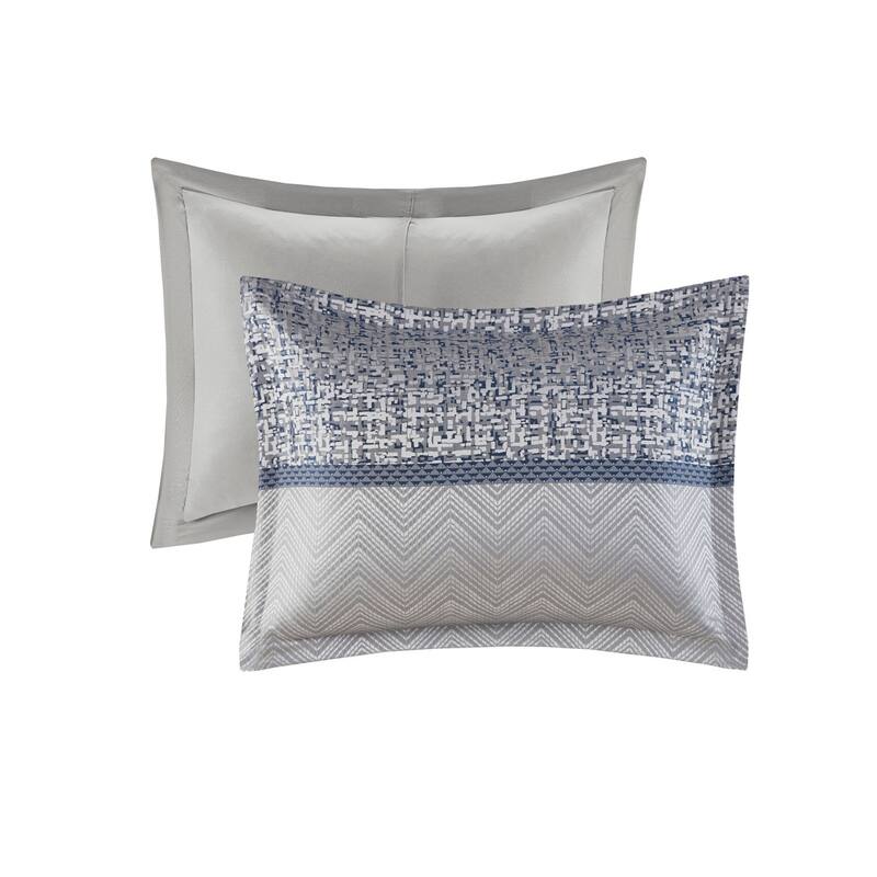 GDF Studio - Jacquard Comforter Set with Decorative Pillows
