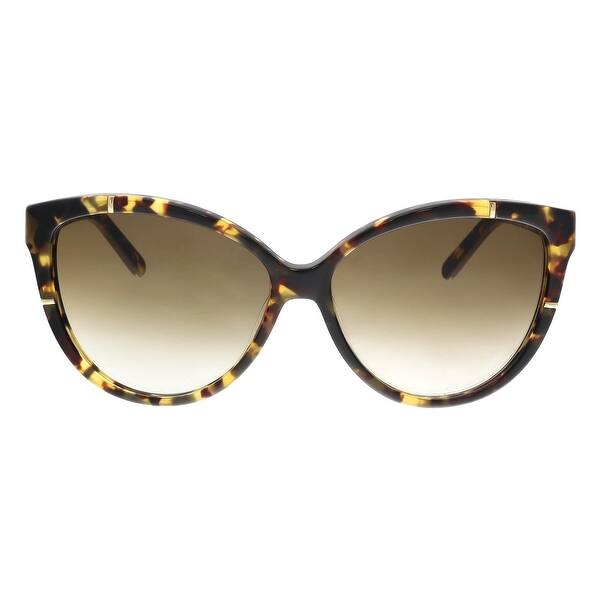 Shop Chloe Ce620s 212 Vintage Tortoise Cat Eye Sunglasses