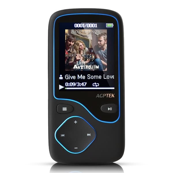 Lossless MP3 Player X02 Dark Blue , AGPtek MP3 8GB & 70 Hours Playback  Lossless Sound Music Player (Supports up to 64GB) - Bed Bath & Beyond -  32752875