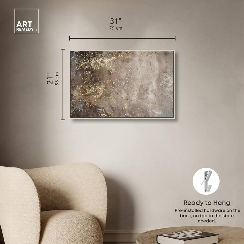 Galactic Traces Canvas by Art Remedy