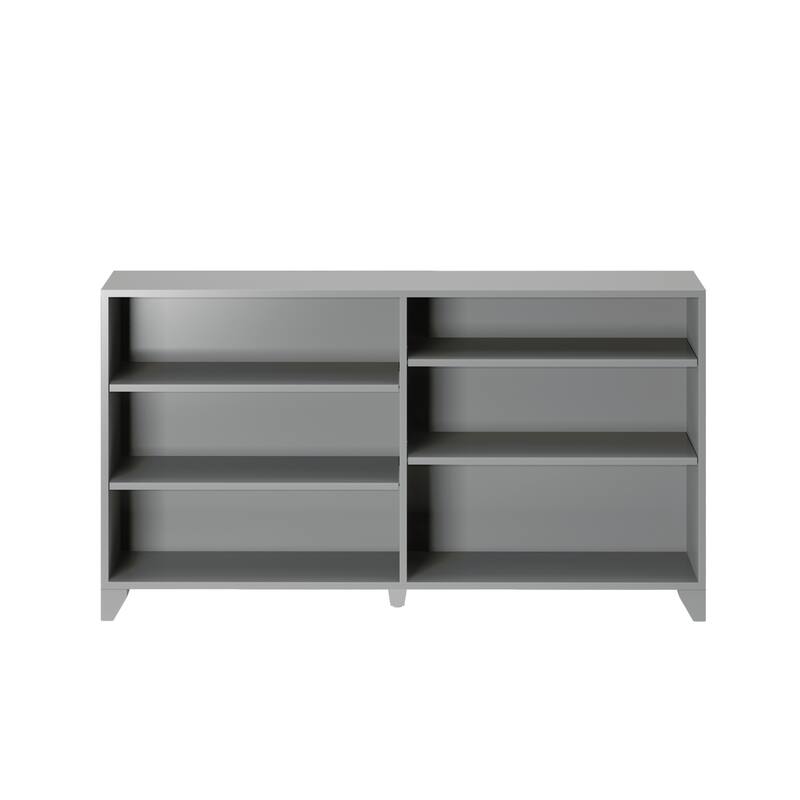 Max and Lily Classic 6-Shelf Bookcase