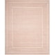 preview thumbnail 57 of 130, SAFAVIEH Handmade Bella Alverta Dotted Border Wool Rug 10' x 14' - Light Pink/Ivory - Rectangle