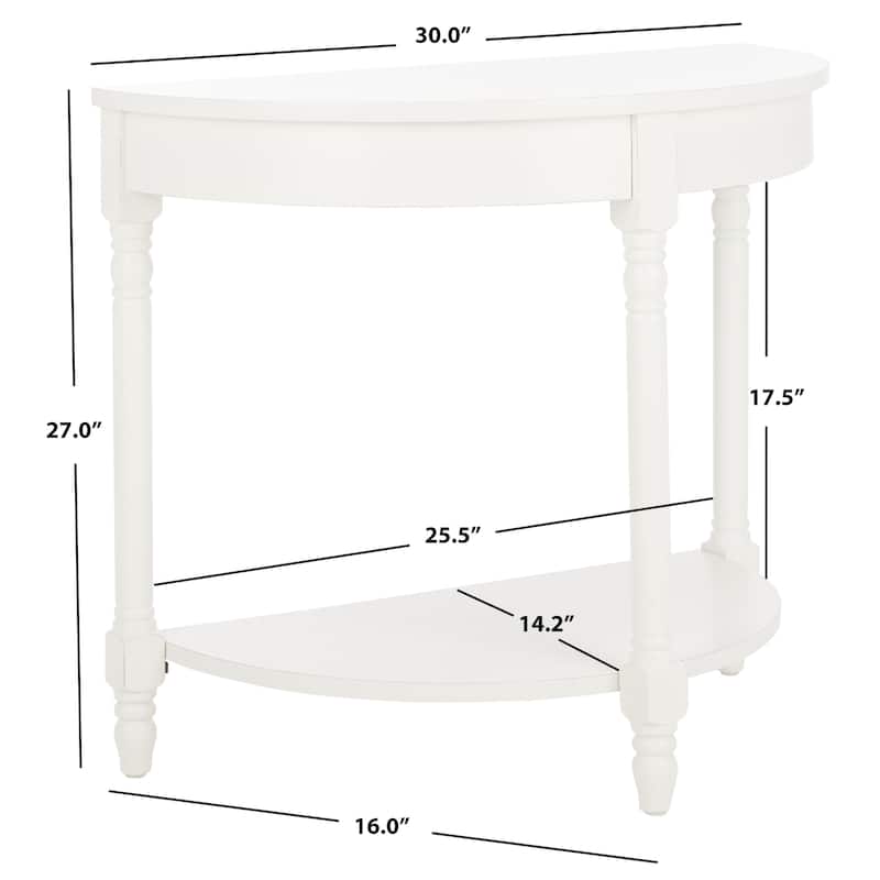 SAFAVIEH Lillis Console Table - 30" x 16" x 27" - 30Wx16Dx27H