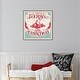 preview thumbnail 7 of 7, Merry Little Christmas V by Janelle Penner Framed Canvas Wall Art