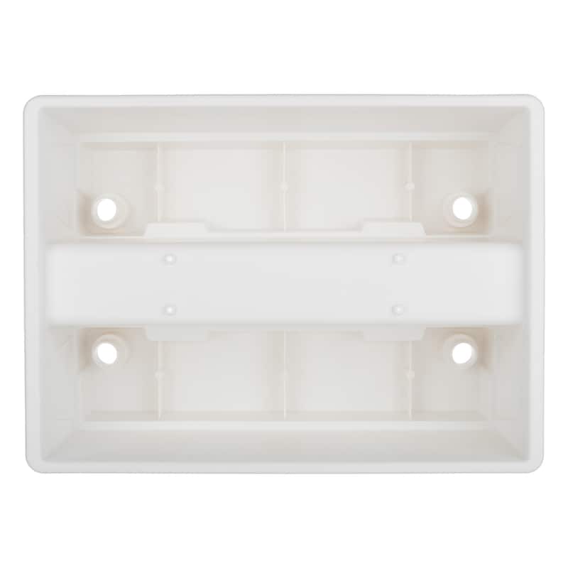 Pure Garden 20.75in Railing Planter - 6-Gal Outdoor Flower Box