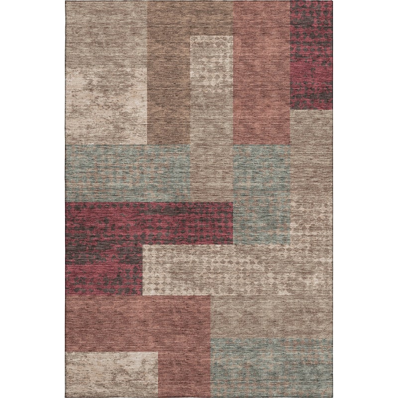 Premium Washable Super Soft Casual Geo Mayfield Rug