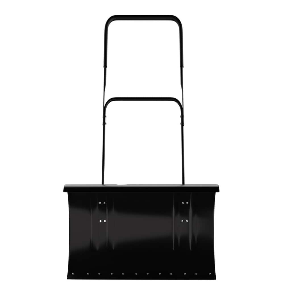 29-Inch Heavy-Duty Steel Snow Shovel Big Double Pole