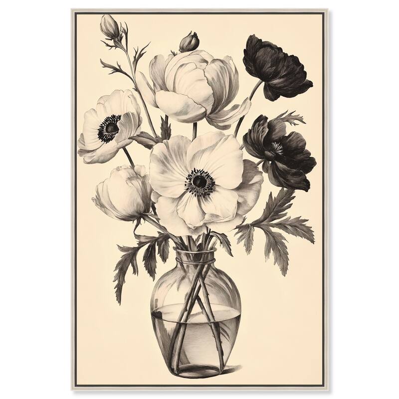 Dutch Dawn Canvas by Art Remedy - 30" x 45" - Silver