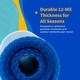 preview thumbnail 3 of 26, Blue Wave 12-mil Solar Blanket for Rectangular In-Ground Pools