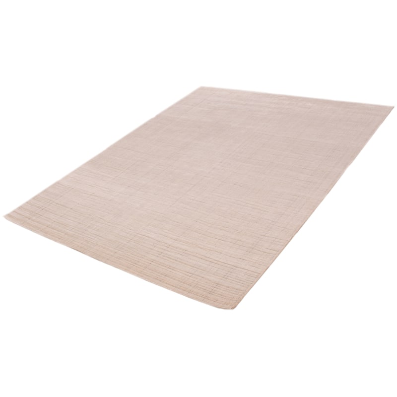 ECARPETGALLERY Hand Loomed Shimmer White Viscose Rug - 7'10 x 9'9