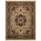 preview thumbnail 48 of 135, SAFAVIEH Lyndhurst Feryal Traditional Oriental Medallion Rug 10' x 14' - Beige/Black
