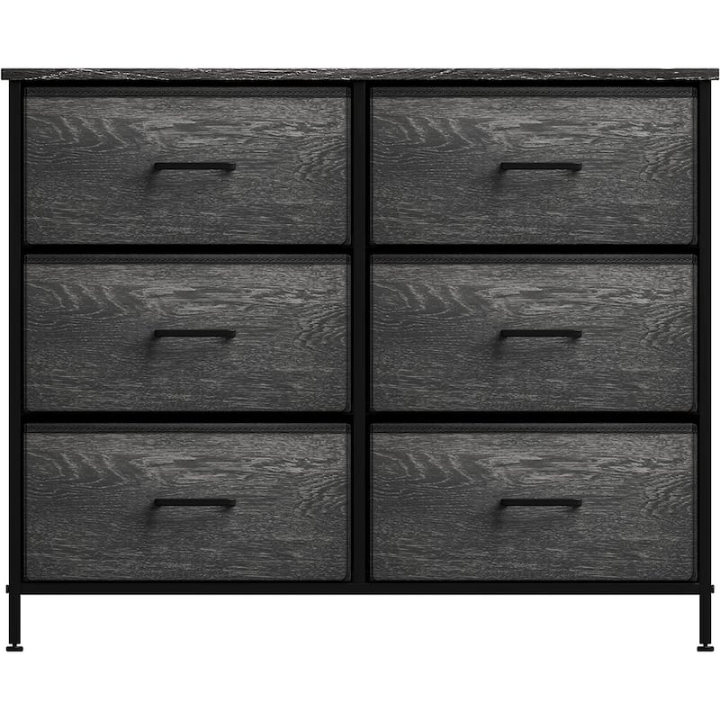 Dressers for Bedroom with 6 Drawers, Chest of Drawers for Bedroom