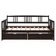 preview thumbnail 4 of 16, Twin Over Twin Floor Bunk Bed with Storage