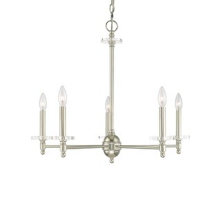 Livex Lighting Bancroft 5 Light 25" Wide Crystal Chandelier - Bed Bath ...