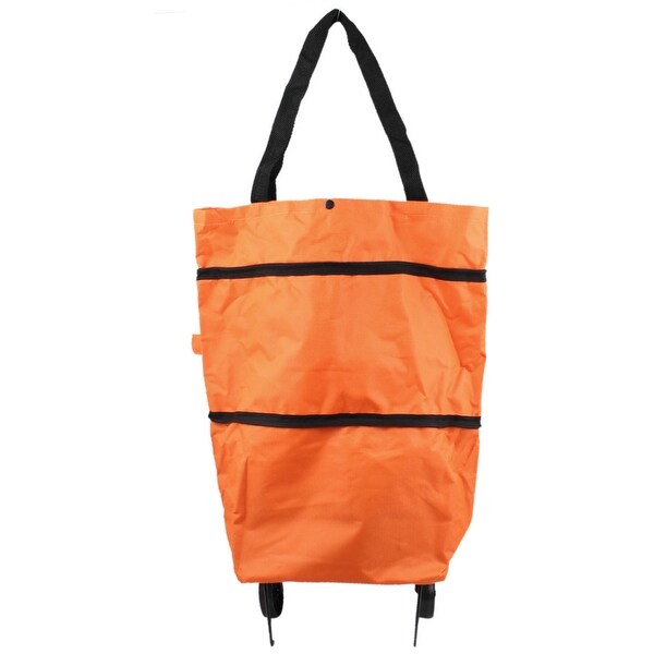shopping tote bag on wheels
