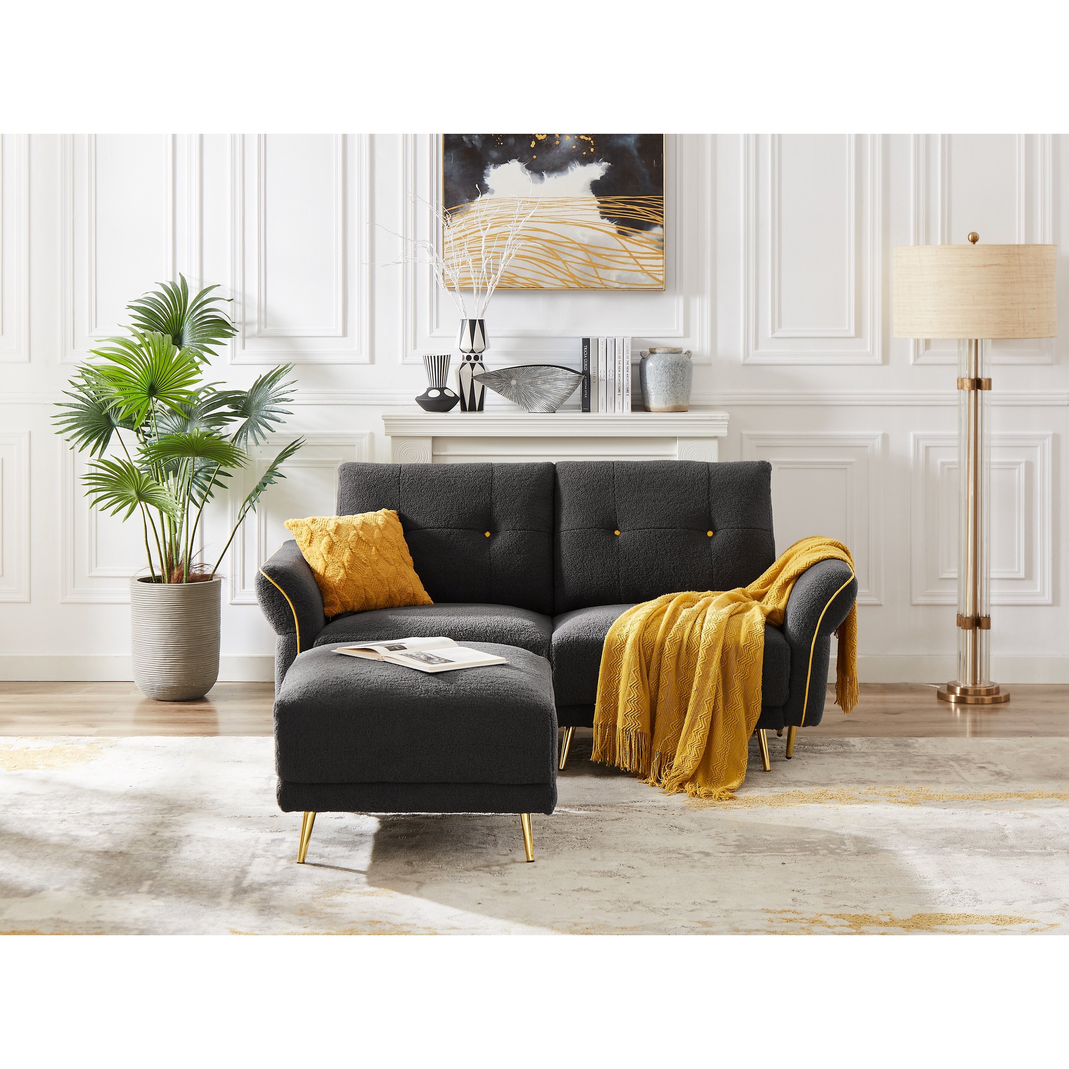 Sherpa loveseat sales