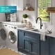 preview thumbnail 43 of 122, KRAUS Bellucci Workstation Undermount Granite Composite Kitchen Sink