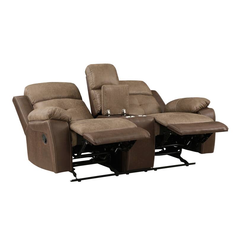 Jonnie 2-Piece Manual Reclining Living Room Sofa Set