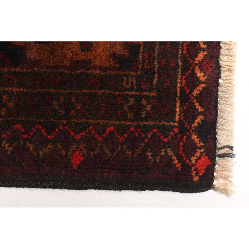 ECARPETGALLERY Hand-knotted Teimani Brown Wool Rug - 2'9 x 4'7