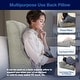 preview thumbnail 59 of 70, WOWMAX Back Rest Wedge Support Pillow Daybed Pillow