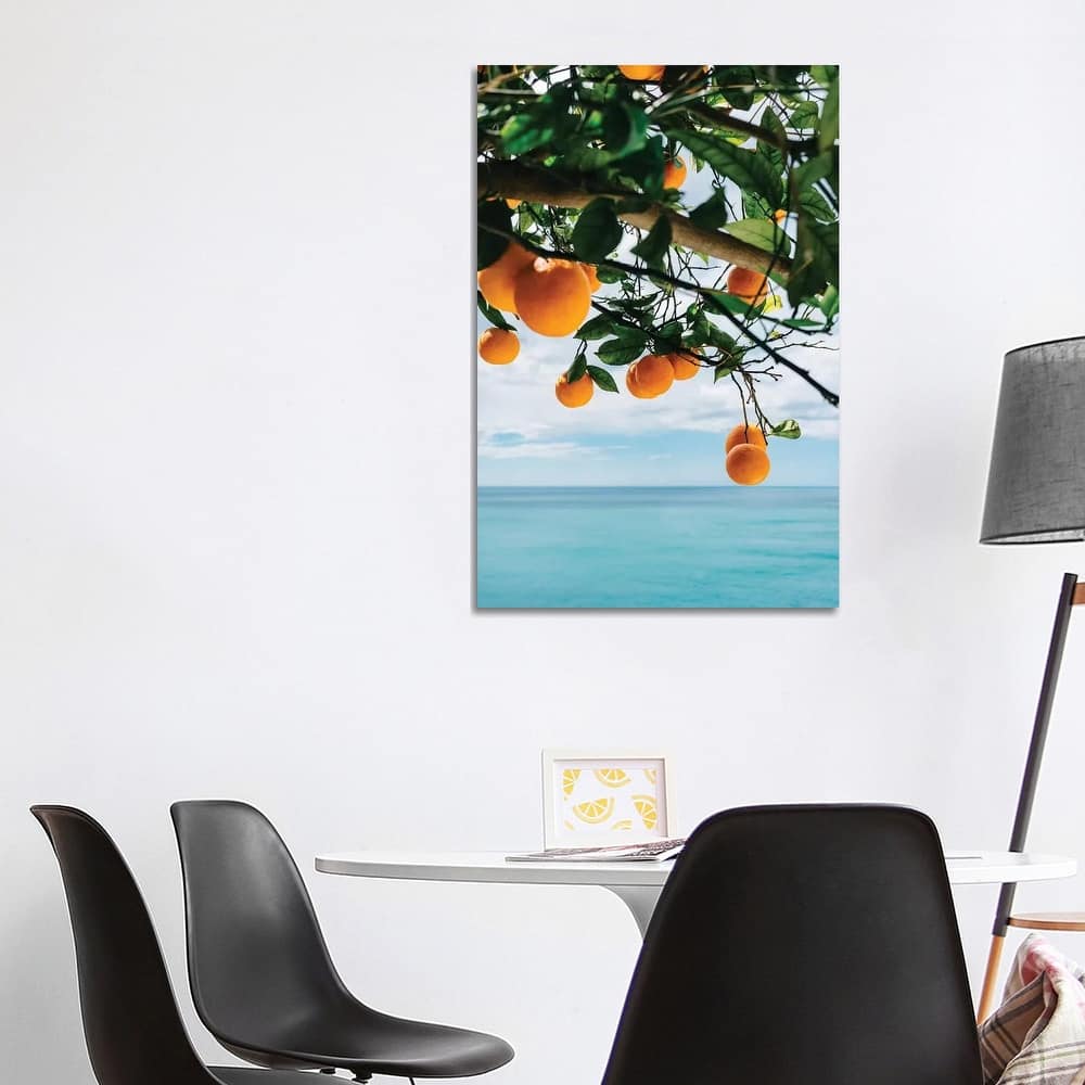 iCanvas "Amalfi Coast Oranges IV" by Bethany Young Canvas Print