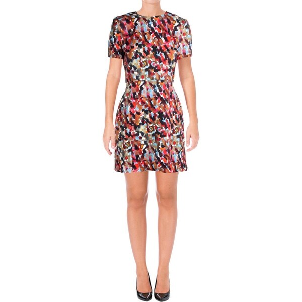 french connection eleanor plaid sheath dress