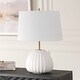 preview thumbnail 3 of 6, Uttermost Lynna Ivory Table Lamp - 22.5'' H X 16'' W X 16'' D