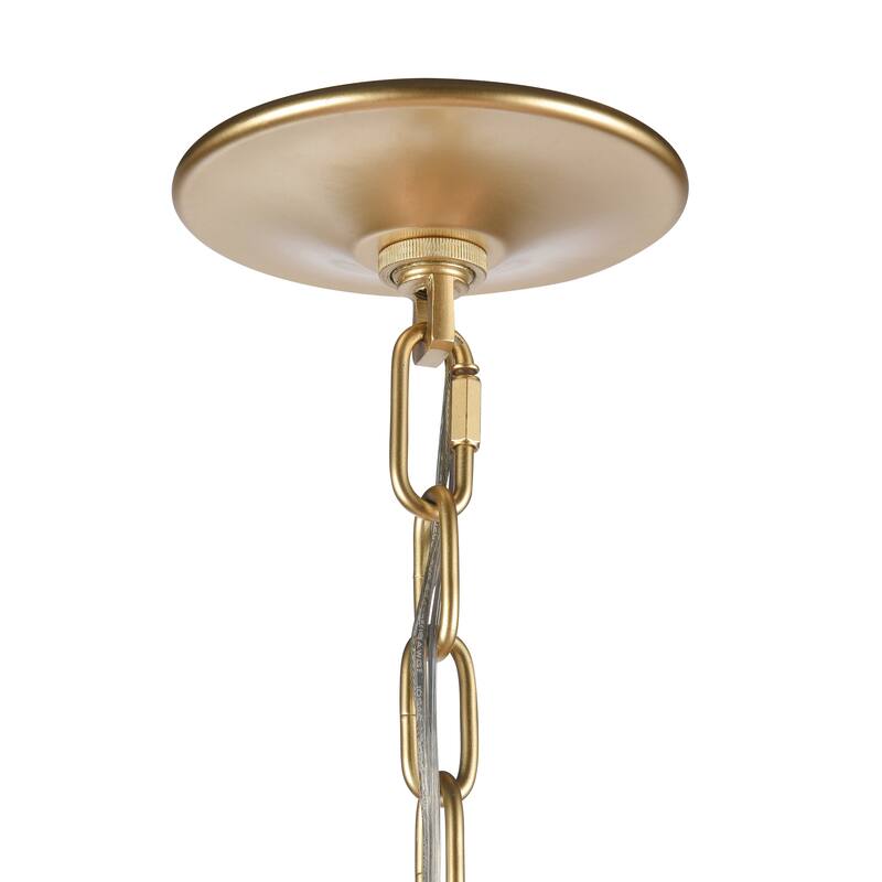Elk Home Noura Champagne Gold Finish 15 Light Chandelier