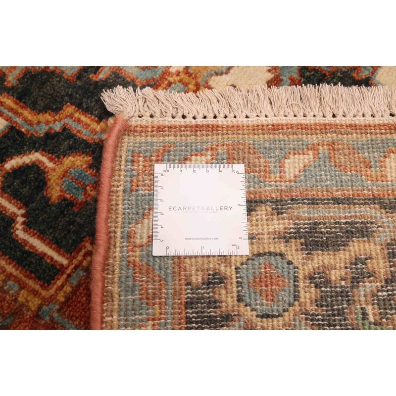 ECARPETGALLERY Hand-knotted Jules Sultane Dark Copper Wool Rug - 3'11 x 6'1