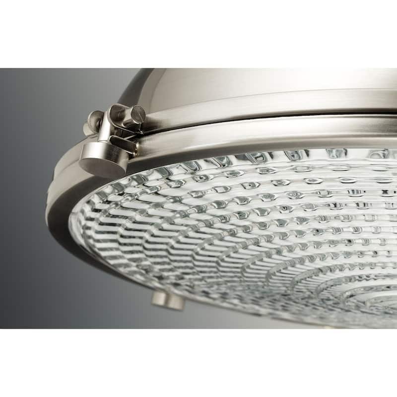 Progress Lighting P5050-0930k9 Fresnel Lens 1-light LED Pendant with AC LED Module