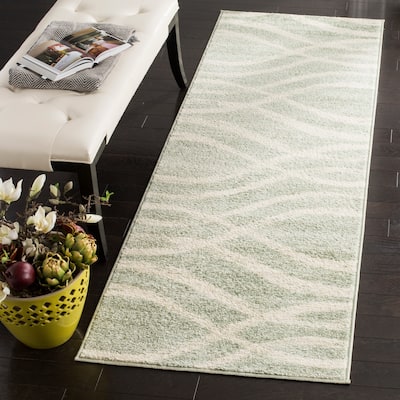 SAFAVIEH Adirondack Lelia Modern Abstract Distressed Rug