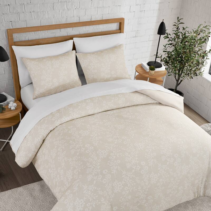Lucky Brand Ava Floral Jacquard Duvet Cover Sets