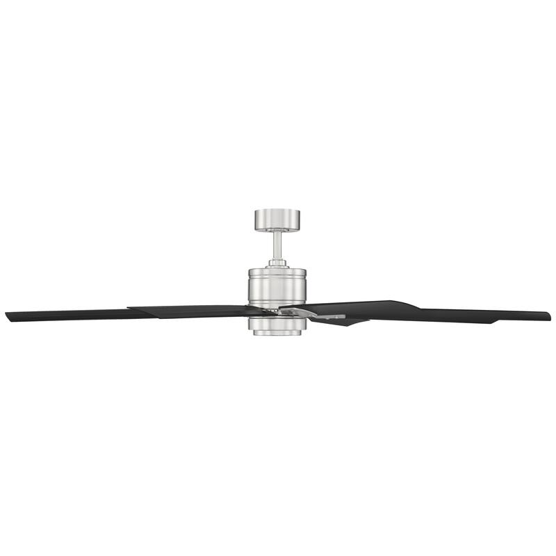 Renegade Indoor and Outdoor 8-Blade Smart Ceiling Fan 66in with 3000K LED Light Kit and Remote Control with Wall Cradle - 66