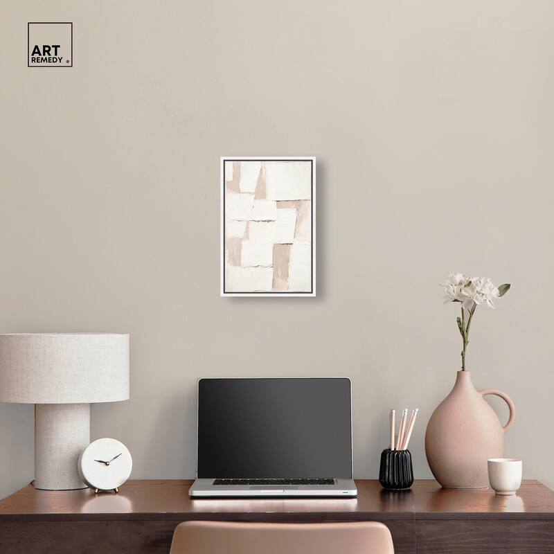 Plastered Planes II Canvas by Art Remedy
