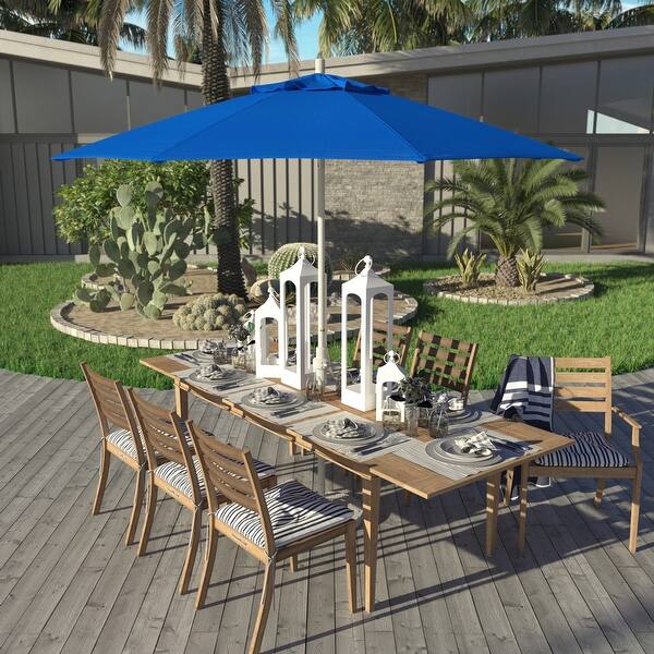 collar tilt patio umbrellas 9' Starlux  Greathouse This Golden State Series 9 Market Umbrella lifts into the air with an easy crank lift mechanism California Umbrella 9' Rd Golden