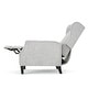 preview thumbnail 25 of 57, Wescott Contemporary Fabric Wingback Pushback Recliner by Christopher Knight Home