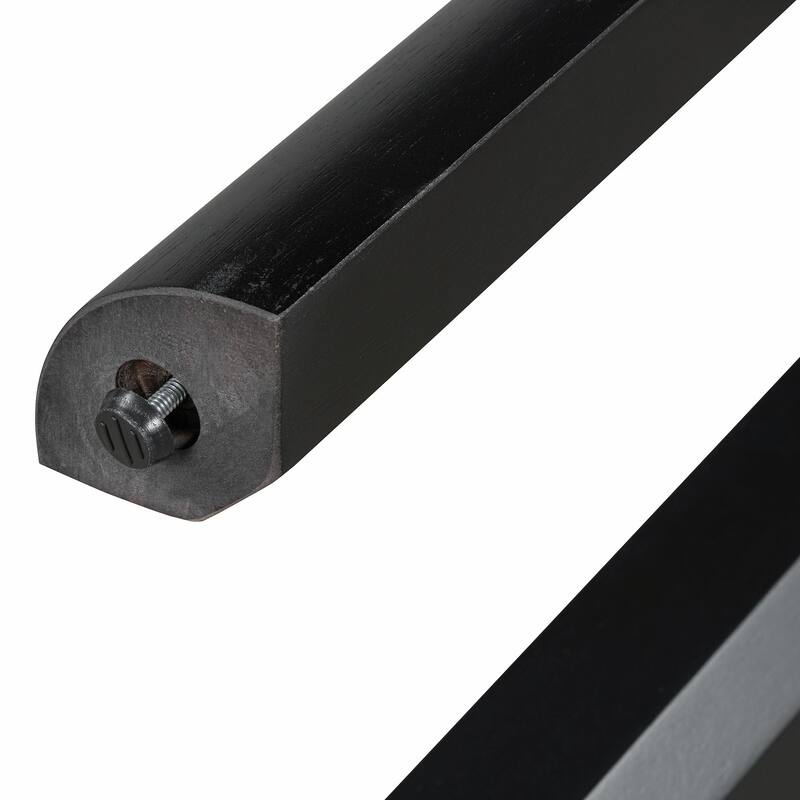 Rustic Console Table with Curved Corners for Safety - Entryway Table with 3 Concealed Drawers