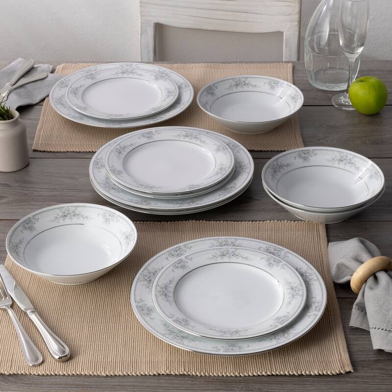 Noritake Sweet Leilani 12-Piece Dinnerware Set, Service For 4