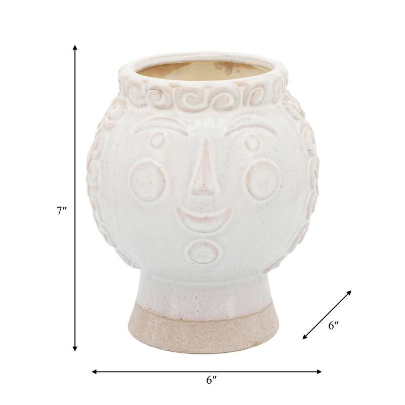 Sagebrook Home Ceramic Planter