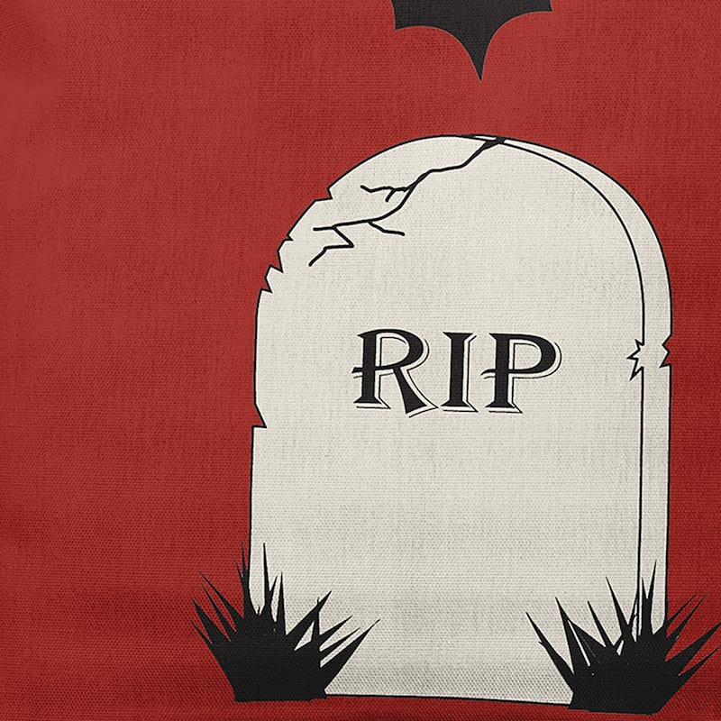 RIP Halloween Indoor/Outdoor Throw Pillow