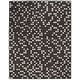 preview thumbnail 20 of 21, SAFAVIEH Handmade Soho Quarta Dots N.Z. Wool Rug 7'6" x 9'6" - Black/White - Rectangle