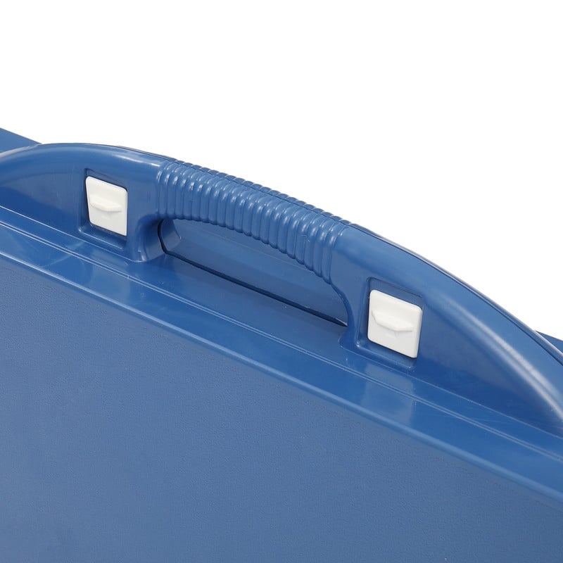 One-Piece Folding Tables and Chairs for Camping - Blue