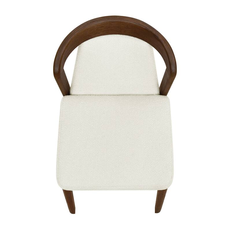 Christopher Knight Home - Ashlin Contemporary Upholstered Armless Dining Chairs with Rubberwood Frame, Set of 2