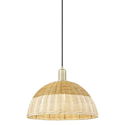 Innovations Lighting 716-1P-16-16 Natural Ballston Dome Pendant 2