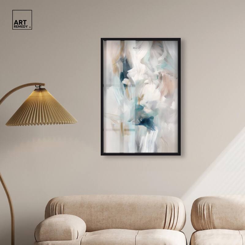 Whispering Colors III Shadowbox by Art Remedy