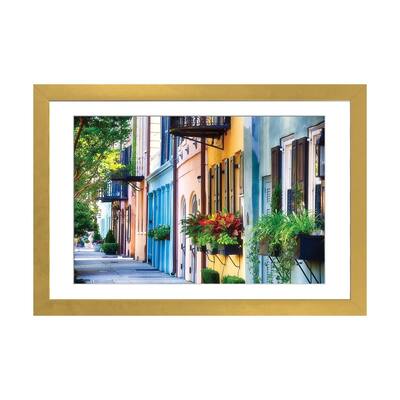 iCanvas "Rainbow Row I" by George Oze PFA